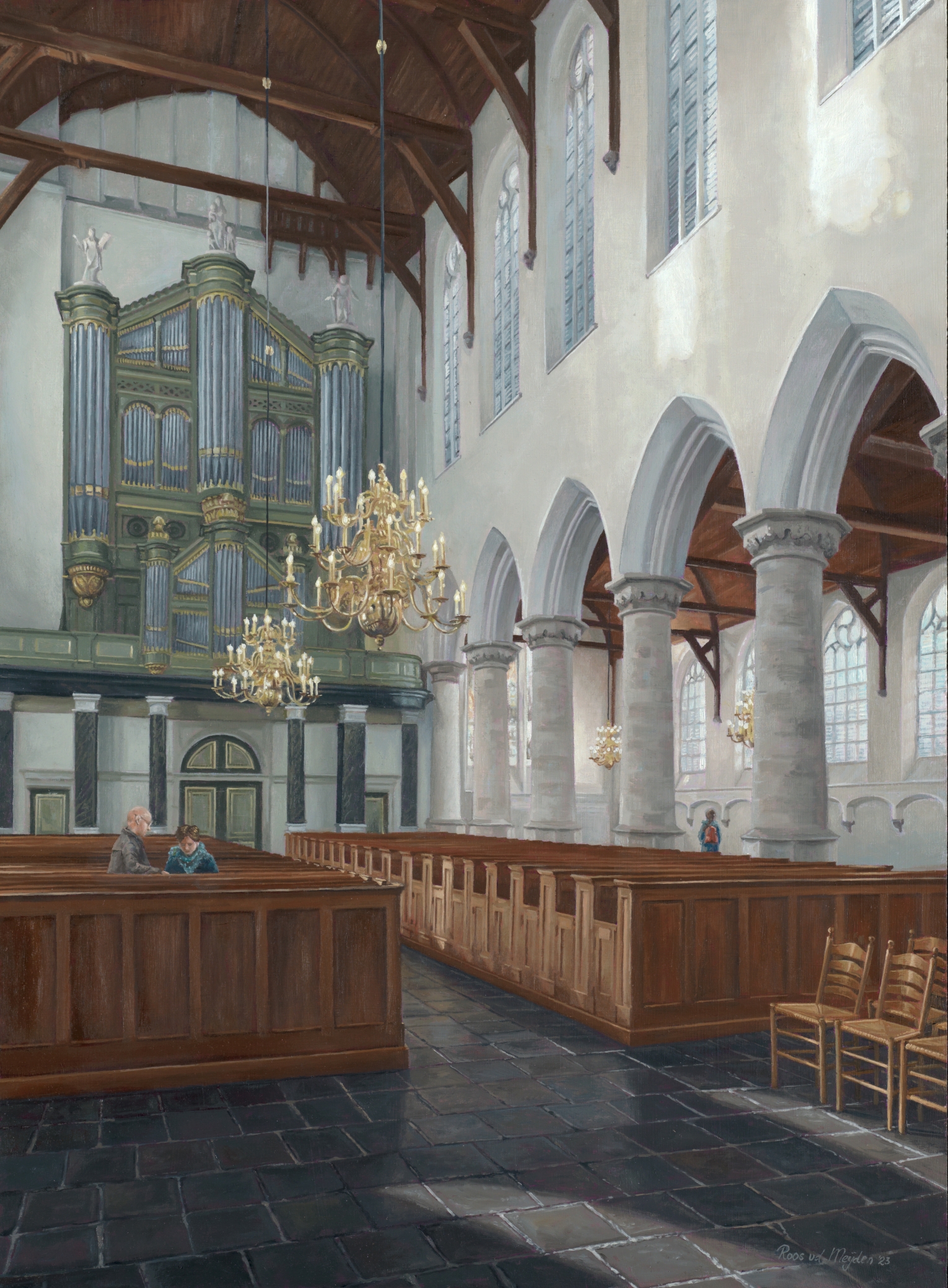 Oude Kerk Delft © Roos van der Meijden