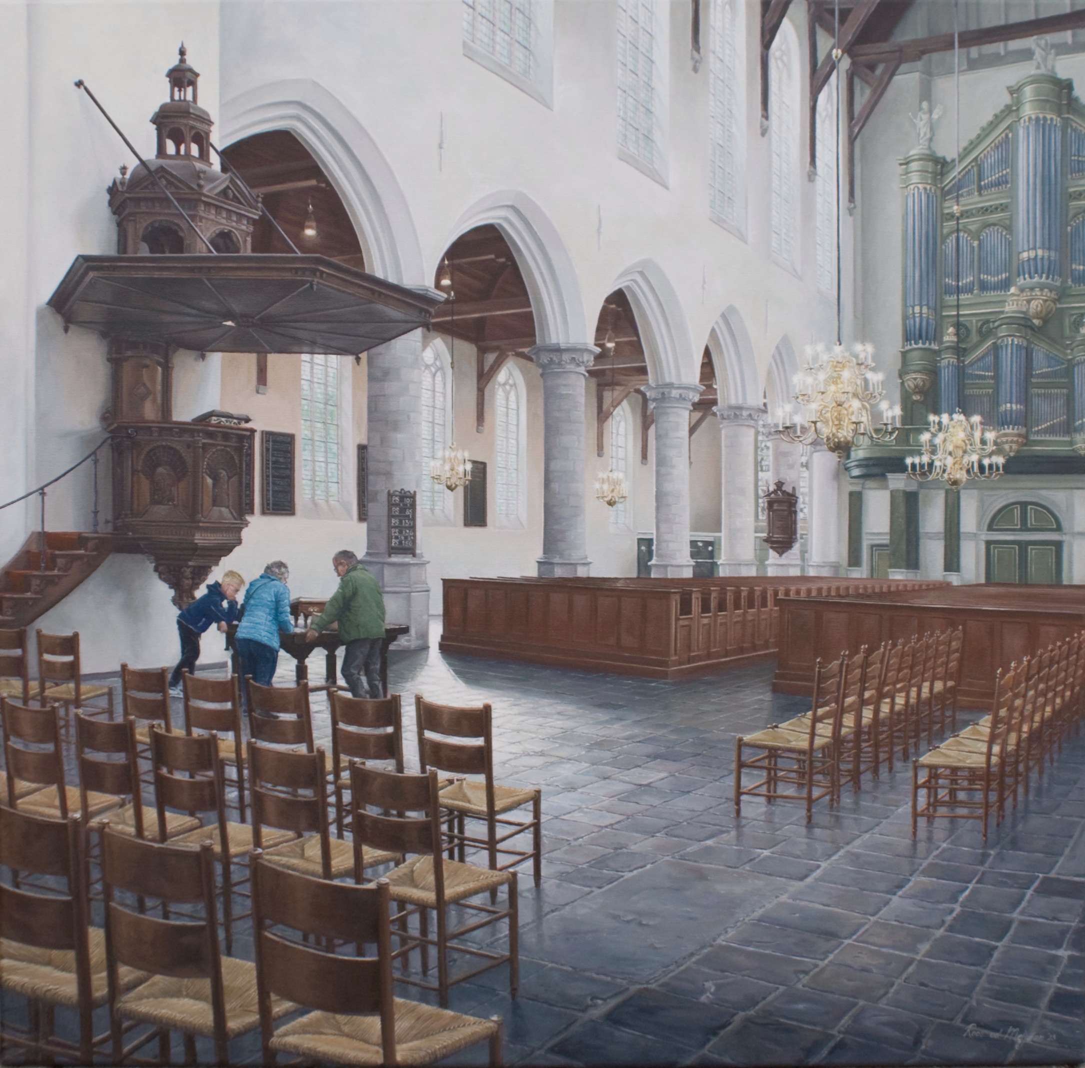 Voorgangers, Oude Kerk Delft © Roos van der Meijden