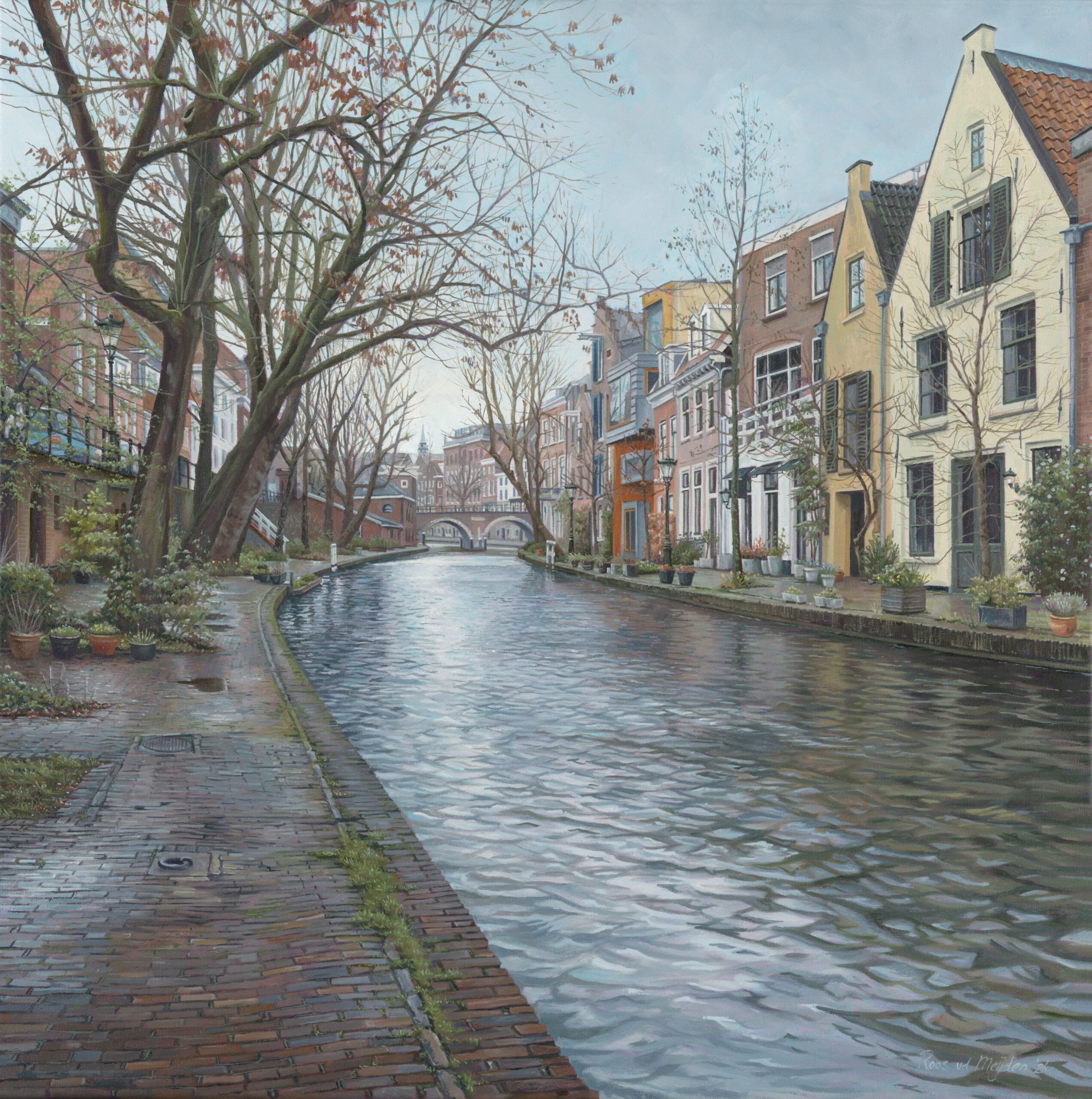 tussen water en wind, oude gracht Utrecht © Roos van der Meijden