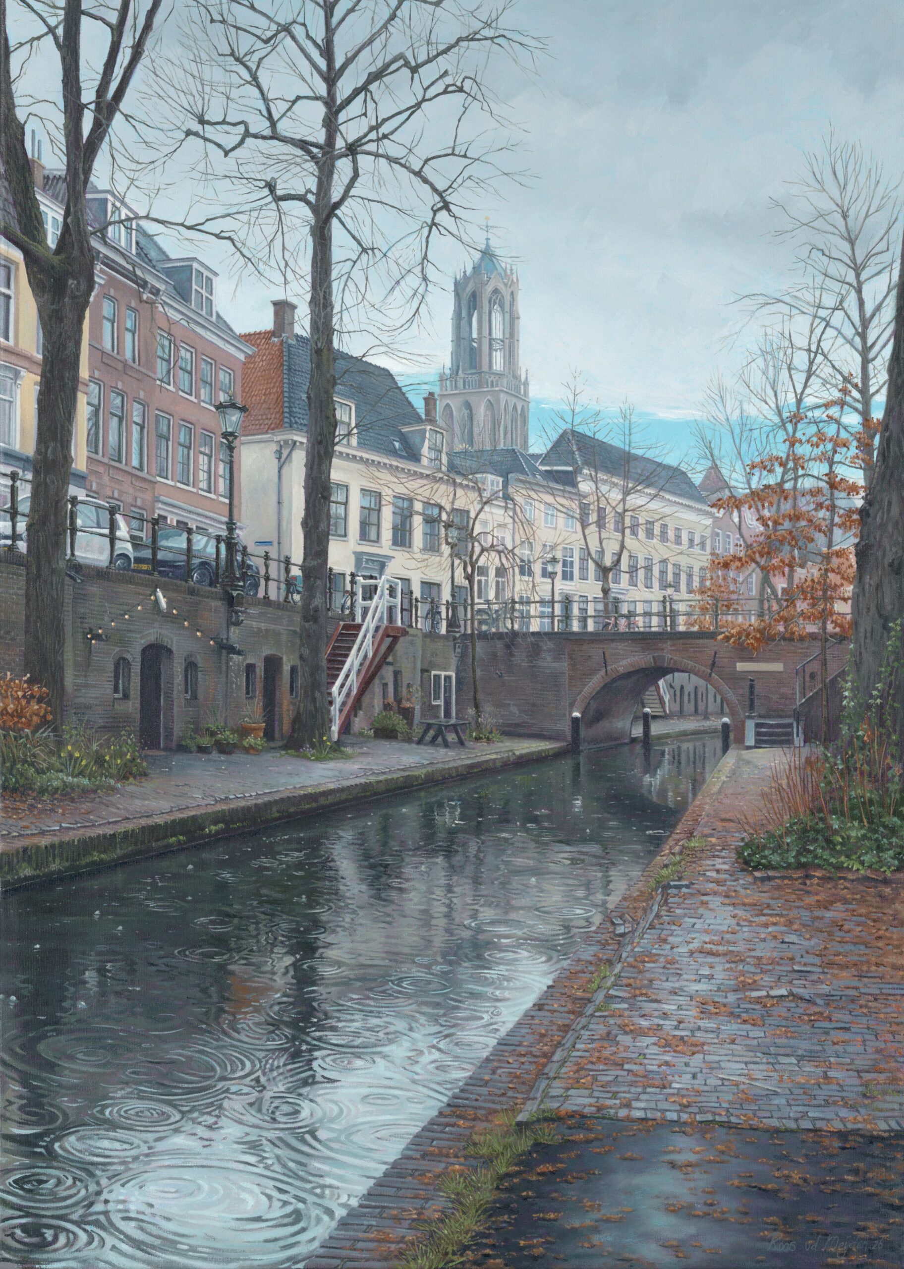 Van regen in de drup, Utrecht © Roos van der Meijden